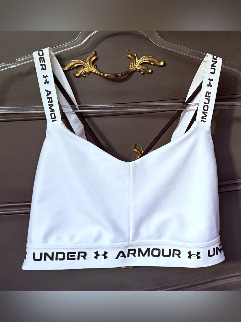 EUC Under Armour Crossback Low Sports Bra | Size XL